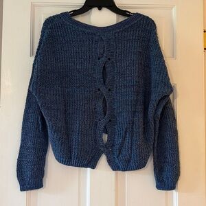 Open Back Express Sweater